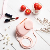 Airmate艾美特 USB日系掛脖/桌立充電風扇(粉)