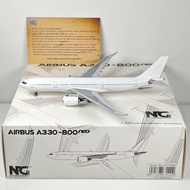 NG Models 67000 1: 400 White Aircraft Airbus A330-800neo Alloy Aircraft Model