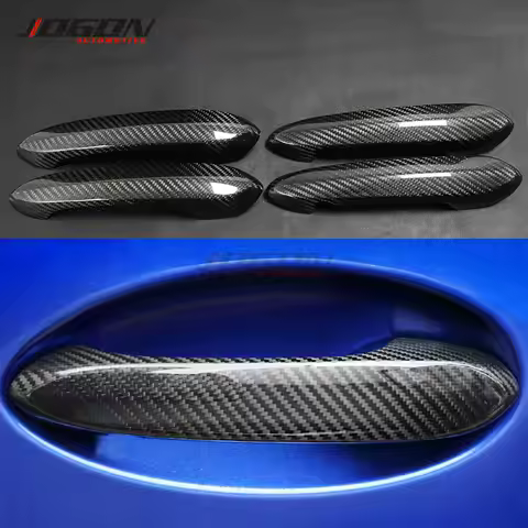 Dry Carbon Fiber Car Door Handle Cover Trim For BMW 3 Series G20 8 Series G14 G15 G16 X3 G01 X4 G02 