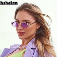 HSHELAN Futuristic Sun Glasses Retro Trendy Shades Street Cyberpunk