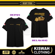 Bulldozer Operator CAT D8R T-shirt Free Your Name DB Distro T-shirt