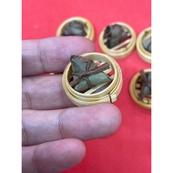 Handmade Miniature Sticky Rice Dumpling In bamboo basket, 1 pc