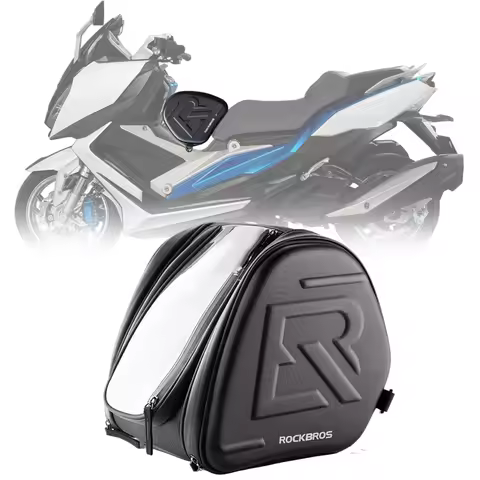 Scooter Tunnel Bag EVA Hard Shell Motorcycle Fuel Tank Bag Pedal Bag for Sym Maxsym 400 600 TL 508 C
