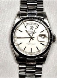 Rolex 勞力士Day Date 1803 18K white gold