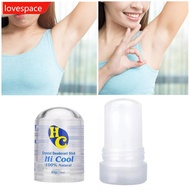 LOVESPACE Natural Antiperspirant Deodorants Stick Alum Crystal Deodorant Stick Underarm Body Alum De