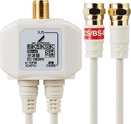 Elecom EC-1M3WH(H) 2K 4K 8K (3224MHz) Compatible with Terrestrial Digital/BS/CS Broadcasting, Output