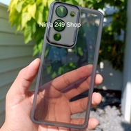 เคส สำหรับ Vivo Y04 ขอบซิลิโคน+กันกล้อง #Vivo Y04