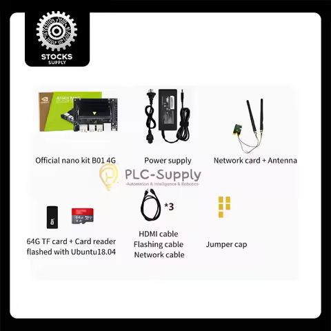 NVI-DIA Jetson Nano 4GB Development Board Kit, AI Edge Computing, Artificial Intelligence B01 Core B