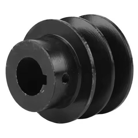 2X V Belt Pulley Bore Die Double Groove For Honda 168F 170F GX110 GX120 GX160 GX200 7HP ATV Go Kart 