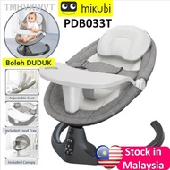 【NEW】◇MIKUBI Baby Auto Swing Leaf Bouncer (PDB03/SY608) Bouncers Baby Swing Chair Buaian Baby Rocker Buaian Elektrik