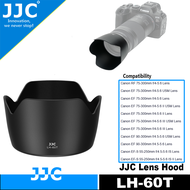 Ống kính JJC Loa che sáng thay thế ET-60 cho Canon RF 75-300mm f/4-5.6EF 75-300mm f/4-5.6 USMEF 75-3