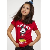 Mickey red t-shirt, sizes 12-14y and 14y+, in the UK
