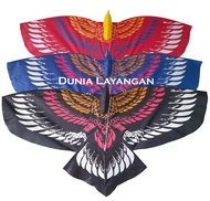 LAYANGAN HIAS KAIN PARASUT BURUNG GARUDA/ELANG