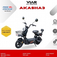 SEPEDA LISTRIK VIAR AKASHA3 / AKASHA1 - ORIGINAL - GARANSI RESMI gp22