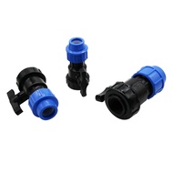 32mm,25mm,20mm to 1",3/4",1/2" Female Thread Pipe Valve Connector Garden Water Adapter