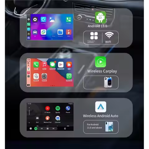 Carplay Adapter/Box 3-In-1 Smart Carplay Box Plug-And-Play Carplay-To-Android System With -Compatibl