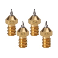 3D Printer Accessories E3D Brass Nozzle with Stainless Steel Pointed Nozzle