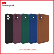 softcase leather pro samsung a05 a05s a15 - samsung a05 brown