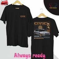 CIVIC LX89 T-Shirt Automotive Distro T-Shirt