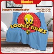Tweety Bird  Ultra-soft flannel warm blanket for home sofa bed office travel, machine washable