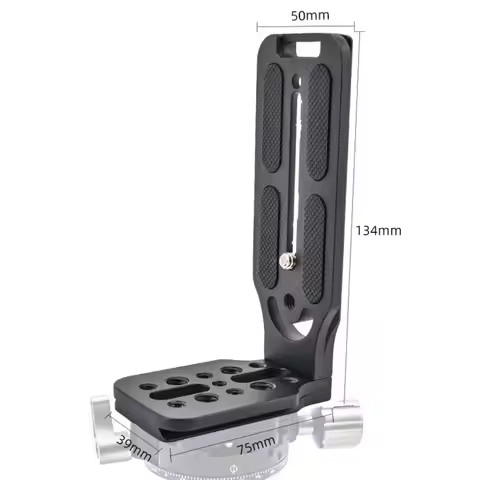 For Nikon Quick Release Dslr Swiss Vertical Video Camera L Bracket 1/4 Inch Screw L Plate