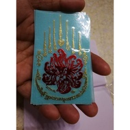 Brand New Metallic Thai Golden Amulet Yant Sticker