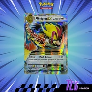 Pokemon Trading Card Mega Pidgeot Ex Creased