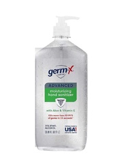 *包運費* 33.8 oz Germ X Advanced Hand Sanitizer Moisturizing with Aloe & Vitamin with Pump/ 33.8 盎司 高級搓