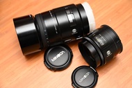 Minolta AF 50mm f1.4 + 100mm f2.8 marco 鏡片完美 Sony A mount A7 A9