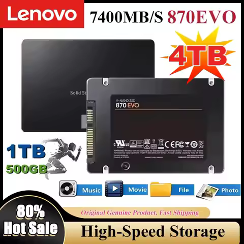 Lenovo Solid State Disk SSD 870 EVO 1TB2TB4TB Internal HDD Hard Drive Sata3 2.5 Inch For Laptop Micr