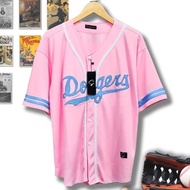 Dodgers Baby Pink Baseball Jersey for Men and Women Jumbo BIG Size ML fits XL 2XL 3XL 5XL