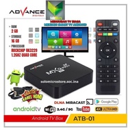 Advance ATB-01 Android Tv Box MXQ PRO 4K SUPPORT WIFI 2+16GB