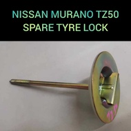 Spare Tyre Lock Nissan Murano TZ50 Z50 / Skru Nut Spare Tayar / Spare Tayar Lock