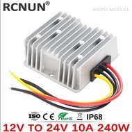 RCNUN Step Up DC Converter 12V to 24V 10A 240W Boost Regulator Ready