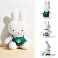 Plush Doll Starbucks Cute Rabbit Merchandise Fabric Doll Gift Miffy Rabbit Doll Girl Gift Super Soft