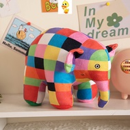 PLUS ✨High Quality✨PLUS Plaid Elephant Emma Plush Toy, Cosy Padded Toy for Girlfriend, Soft Padded F