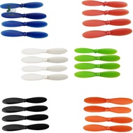 Sunnimix 4pcs White RC Drone Propeller Replacement Parts for RC Quadcopter H107C PLUS