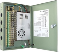 18 Channel 12 Volt DC Output 30A CCTV Distributed Power Supply Box 12V DC 110/220v for Security Came