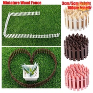 CEYOU Mini Small Fence 100*5cm/100*3cm Convenient to Clean Garden Decor DIY Landscaping Fit For Plan