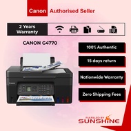 Canon G4010 G4770 4 In 1 Wifi Inkjet Printer Refill Ink System