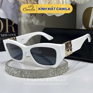 MissDior sunglasses with polygonal square eyes, hot girl fashion, anti-uv400 rays D8235