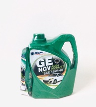 น้ำมันเครื่องเบนซินกึ่งสังเคราะห์ BCP (บางจาก) จีอี NGV SAE 15W-40 ขนาด 4 ลิตร ฟรี 1 ลิตร