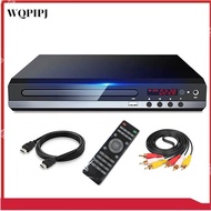 DVD Player 1080P HD Home DVD Player Box for TV All Region Free DVD CD-Disk Player AV-Output EVD Play