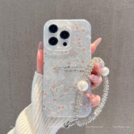 Compatible With iPhone 16 Pro Max 15 13 11 Clear Glitter Phone Case GTSF025+GS3