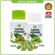 MR Moringa Oleifera Premium Capsules Supplement for Health Moringa /Berry /Kelor /辣木胶囊 400MG (60Biji/100Biji)