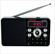 XHDATA D-318BT MP3 Player， Portable Radio， FM Radio， BCL Radio， Bluetooth Speaker， FM Radio， Recordi