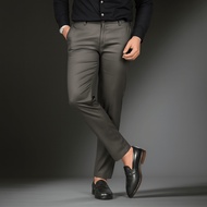 Long Chino Pants Grey Dark Grey