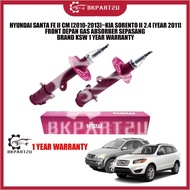 HYUNDAI SANTA FE II CM [2010-2013]~KIA SORENTO II 2.4 [YEAR 2011] FRONT REAR GAS ABSORBER KSW