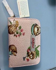 全新 Cath Kidston Hedgehog  刺蝟 Wallet / Purse 拉鏈銀包 錢包