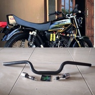 HITAM Rxking racing handlebars | Rx king byangkerok handlebars | Black rxking handlebar | Short rxki